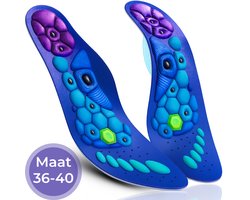 Vestifex® Magnetische Schoenzolen - Maat 36-40 - Inlegzolen - Acupressuur Inlegzooltjes - Acupunctuur Schoen- Afslanken en Platvoet