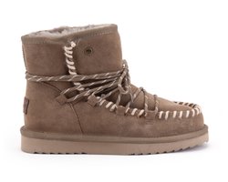 Warmbat Kalbarri Suede lace boot Dames Laarzen - Mud