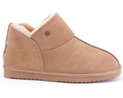 Warmbat Willow Suede Dames Sloffen - Camel
