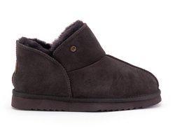 Warmbat Willow Suede Dames Sloffen - Choco
