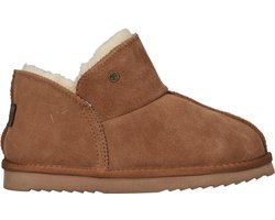 Warmbat Willow Suede Dames Sloffen - Cognac