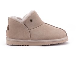 Warmbat Willow Suede Dames Sloffen - Taupe