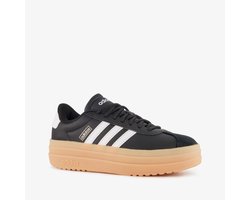 Adidas VL Court Bold dames sneakers met plateauzool zwart - Maat 36
