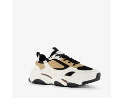 Blue Box dames dad sneaker wit zwart - Maat 40