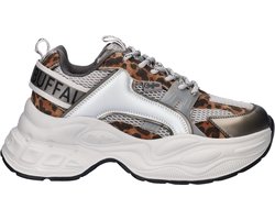 Buffalo Yuno One dames sneaker - Wit multi - Maat 39
