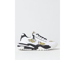 Chunky Baroque Print Sneakers Wo - White