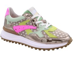 Floris van Bommel - NOPPI 46.08 - Lage sneakersDames sneakers - Kleur: Metallics - Maat: 38