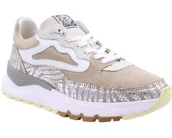Floris Van Bommel Sfw-10163 Treni Sneakers - Suède - Dames - Beige - Maat 39