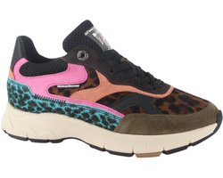Floris Van Bommel Sfw-10133 Daysi Sneakers - Leer - Dames - Multi - Maat 40