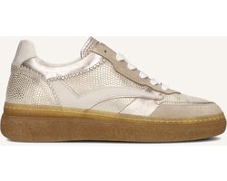 Floris Van Bommel Sfw-10158 Fygi Sneakers - Leer - Dames - Goudkleurig - Maat 35