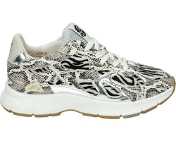 Floris Van Bommel Sfw-10167 Daysi Sneakers - Leer - Dames - Wit - Maat 41