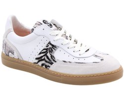 Floris Van Bommel Sfw-10169 Minni Sneakers Dames - Leren Sneaker - Wit - Maat 37