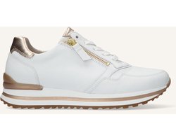 Gabor 528 Sneakers Dames - Leren Sneaker - Wit - Maat 42