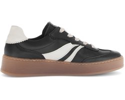 Gabor 76.475.57 - dames sneaker - zwart - maat 40.5 (EU) 7 (UK)