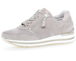 Gabor-art. 86.512 12 beige- sneaker-suede-nubuck-dames