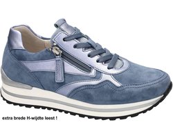 Gabor -Dames - blauw licht - sneakers - maat 42
