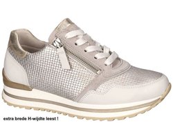 Gabor -Dames - zilver - sneakers - maat 42