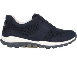 Gabor rollingsoft sensitive 06.966.46 - dames rollende wandelsneaker - blauw - maat 38 (EU) 5 (UK)