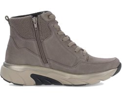 Gabor rollingsoft sensitive 76.835.42 - dames rollende wandelsneaker - grijs - maat 37.5 (EU) 4.5 (UK)