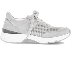 Gabor rollingsoft sensitive 86.897.40 - dames rollende wandelsneaker - grijs - maat 38.5 (EU) 5.5 (UK)