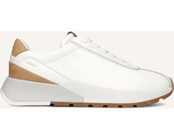 Geox U Metropoli Sneakers Dames - Leren Sneaker - Wit - Maat 42