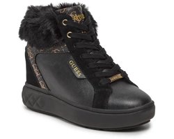 GUESS Dames Sneakers RUKE Met Bont Zwart EU 36