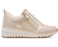 Marco Tozzi art. 2-23767-45 40C beige dames veter/rits maat 38