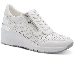 Marco Tozzi Dames Sneaker 2-23501-44 10A F-breedte Maat: 42 EU