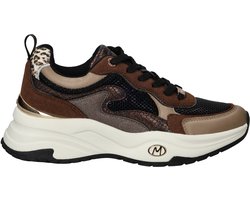 Mexx Sneaker Palma Ora Taupe/black Dames - Maat 42