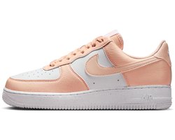 Nike Air Force 1 ’07 NN Sneakers Dames – White/Washed Coral – Leer & Synthetisch – EU 40.5 - Doos Zonder Deksel