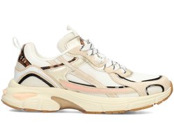 POSH by Poelman HARPER Dames Sneakers - Wit met gouden combinatie