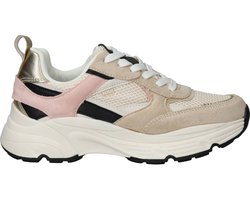 POSH by Poelman Sneakers - Dames - Beige - Maat:36