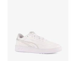 Puma Court Lally Metallic dames sneakers wit - Maat 42 - Uitneembare zool