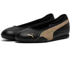 PUMA PUMA CATCH SOLEIL BALLERINA TOPCAT Dames Sneakers - PUMA Black-Toasted Almond-PUMA Gold