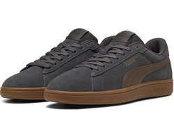 PUMA PUMA Smash 3.0 Unisex Sneakers - Dusky Gray-Flat Bronze-Gum