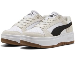 PUMA Rebound Femme Low SD Dames Sneakers - PUMA White-PUMA Black-Frosted Ivory