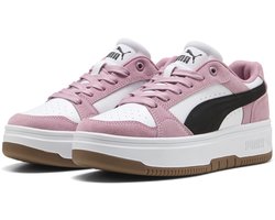 PUMA Rebound Femme Low SD Dames Sneakers - PUMA White-PUMA Black-Poised Pink