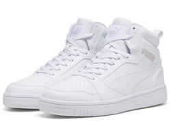 PUMA Rebound v6 Unisex Sneakers - PUMA White-PUMA White-Cool Light Gray