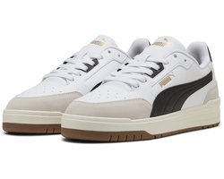 PUMA Shuffle Downtown OG Unisex Sneakers - PUMA White-PUMA Black-Vapor Gray