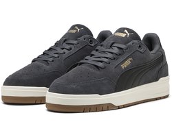 PUMA Shuffle Downtown SD Unisex Sneakers - Dusky Gray-PUMA Black-PUMA Gold