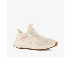 Puma Softride Enzo 5 Slip Tech dames sneakers wit roze - Maat 40 - Uitneembare zool
