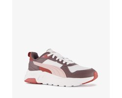 Puma Trinity 2 LT dames sneakers wit paars - Maat 38 - Uitneembare zool