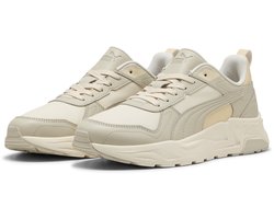 PUMA Trinity 2 LT SL Unisex Sneakers - Alpine Snow-Desert Dust-Ice Coffee