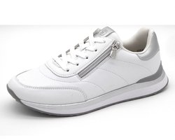 Remonte D3F00-80 Sneakers Wit Zilver Leer Dames - Wit - 41