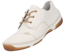 Rieker dames lage schoenen wit