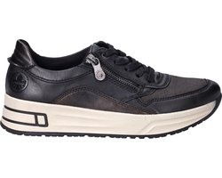 Rieker Sneakers - Dames - Zwart - Maat:36