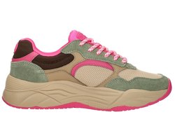 Scotch & Soda Celeste Sneakers Laag - groen - Maat 42