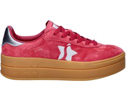 Skechers Academy Hi dames sneaker - Rood - Maat 38