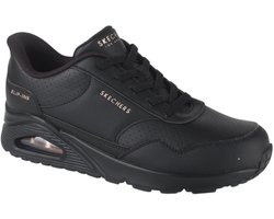 Skechers Dames Slip-ins UNO Banksia Luxe Sneakers 177118 BBK Zwart