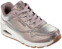 Skechers Dames Street UNO Disco Nite Sneakers 177162 RSGD Roségoud